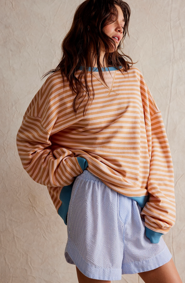 Freya & Mia ™ | Gestreepte Oversized Pullover